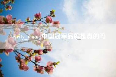 岳阳中国冠军品牌是真的吗