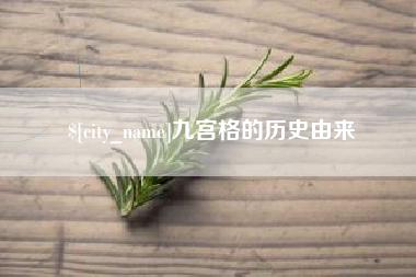 岳阳九宫格的历史由来