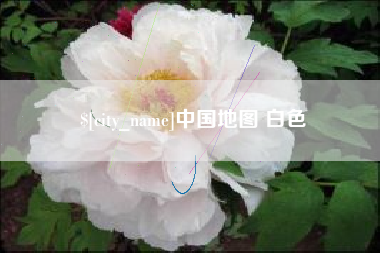 岳阳中国地图 白色