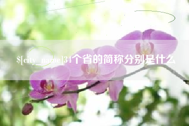 岳阳34个省的简称分别是什么