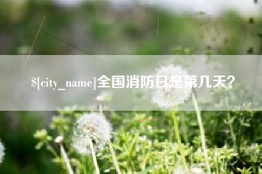 岳阳全国消防日是第几天？