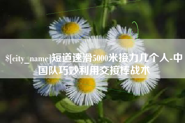 岳阳短道速滑5000米接力几个人-中国队巧妙利用交接棒战术