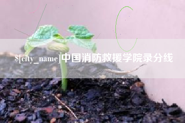 岳阳中国消防救援学院录分线
