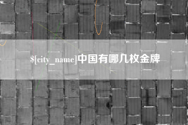 岳阳中国有哪几枚金牌