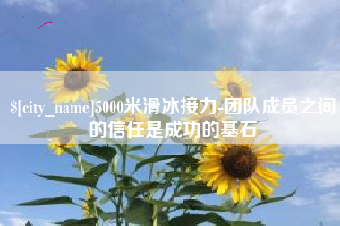 岳阳5000米滑冰接力-团队成员之间的信任是成功的基石