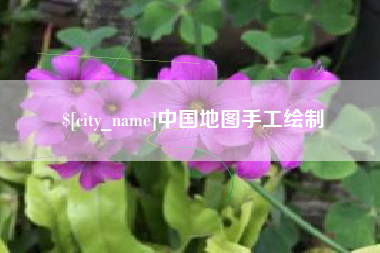 岳阳中国地图手工绘制