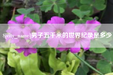 岳阳男子五千米的世界纪录是多少