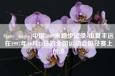 岳阳中国5000米跑步记录-由夏丰远在1997年10月23日的全国运动会田径赛上创造