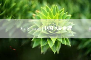 岳阳中国19块金牌