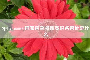 岳阳国家应急救援员报名网址是什么