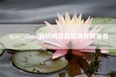 岳阳消防网络直播课在哪里看