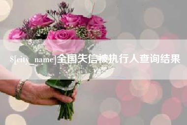 岳阳全国失信被执行人查询结果
