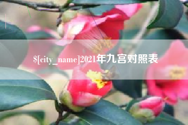 岳阳2021年九宫对照表