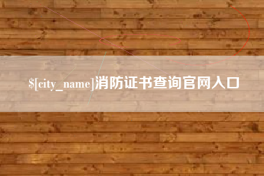 岳阳消防证书查询官网入口