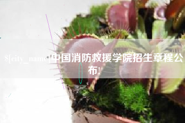 岳阳中国消防救援学院招生章程公布!